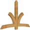 Ekena Millwork Davenport Rough Sawn Timber Gable Bracket, Western Red Cedar, 84"W x 56"H x 4"D x 6"F, 16/12 Pitch GBW084X56X0406DAV00RWR - alternate 3